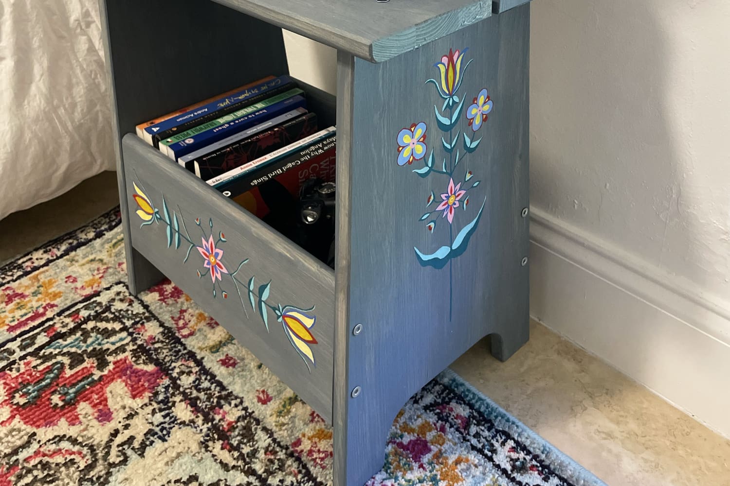 Painted nightstand online