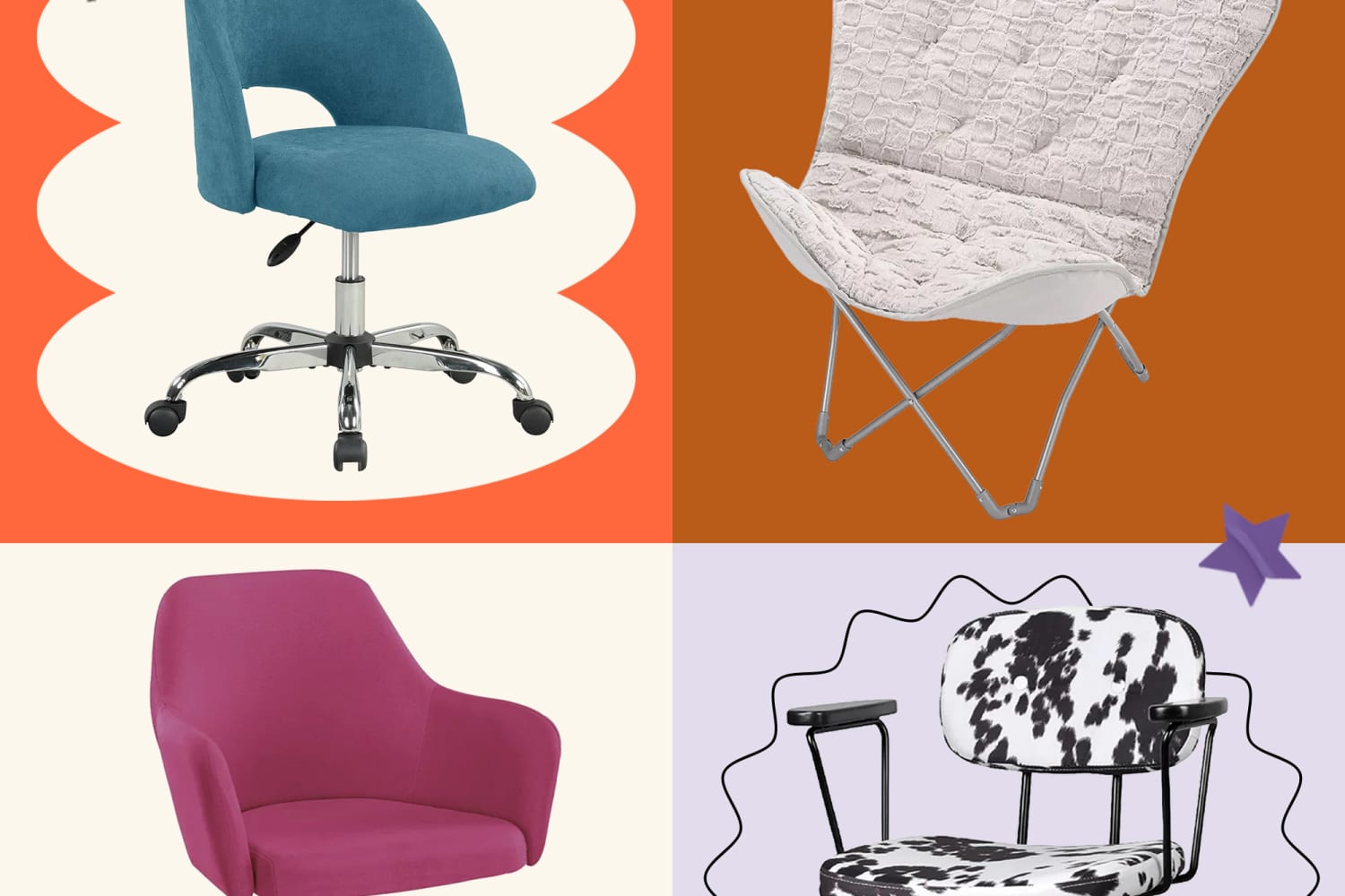 10 Dorm Desk Chairs Under $100 You'll Actually Want to Use | Dorm Therapy