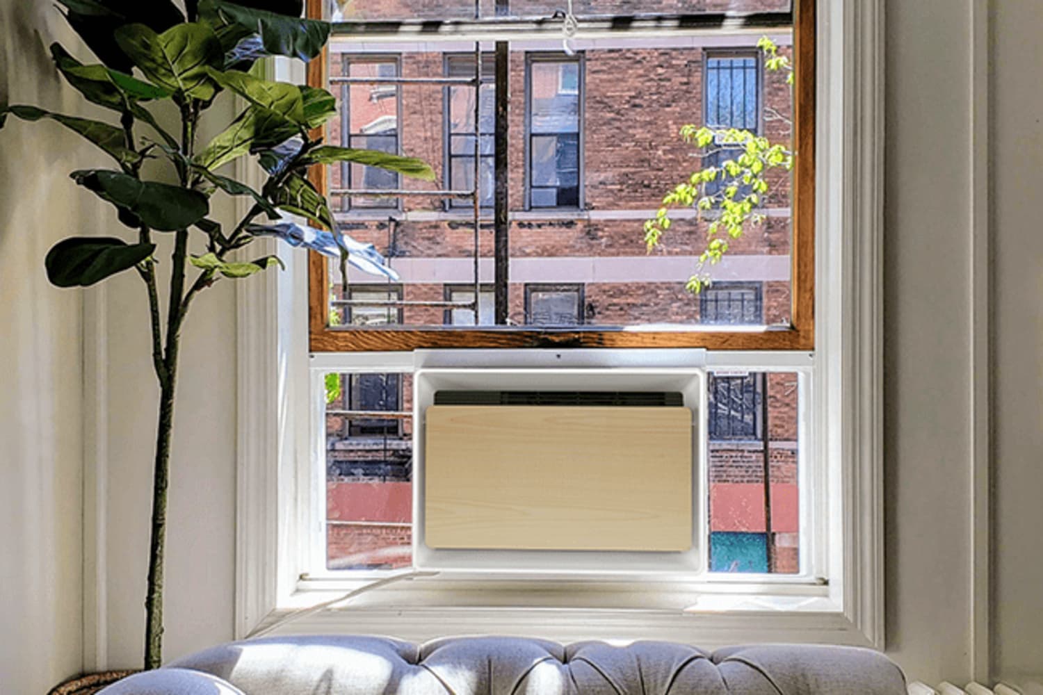 I Tried July's Trendy, Stylish Window A/C Unit Apartment Therapy