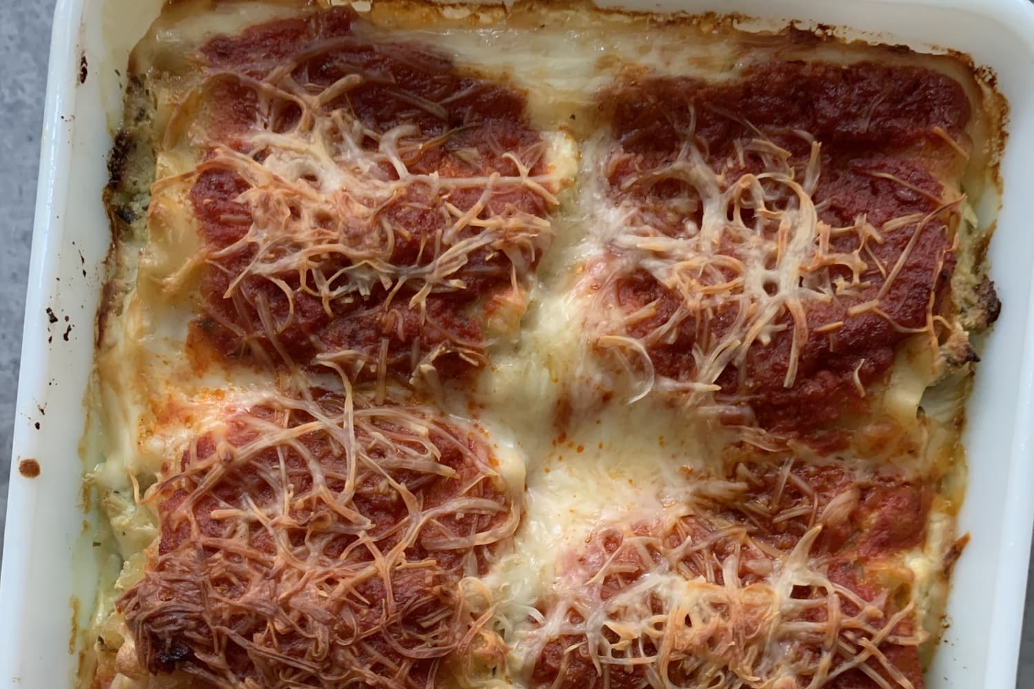 Jeden Herbst fülle ich meinen Gefrierschrank mit diesen Lasagneröllchen ...