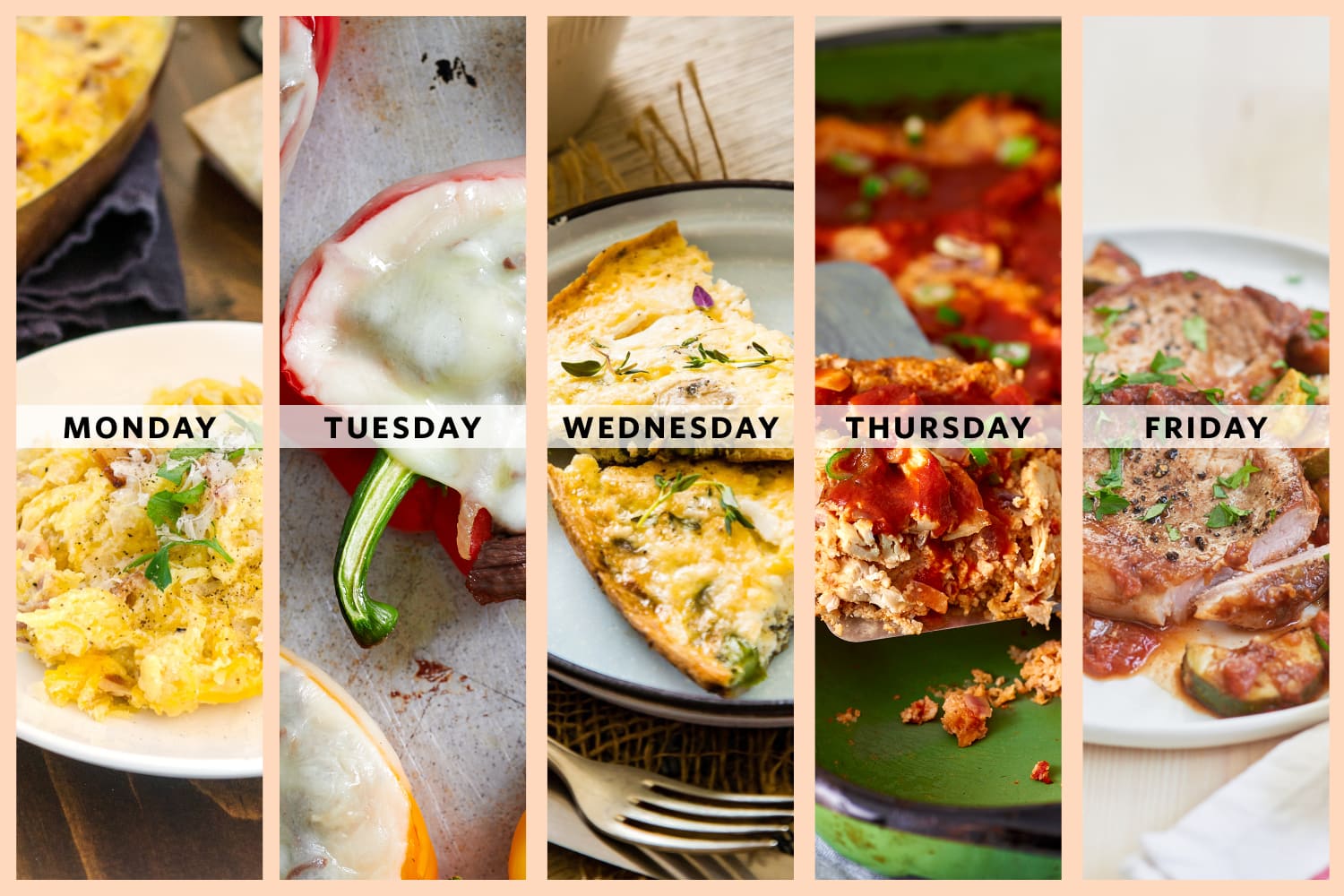 One Week Low-Carb Meal Plan Packed with Vegetables | Kitchn