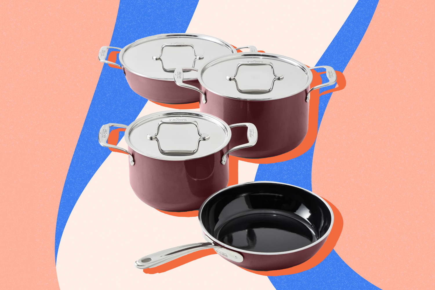 Lowest price on the web! Just $180 for this cast iron, enamel-coated  cookware set