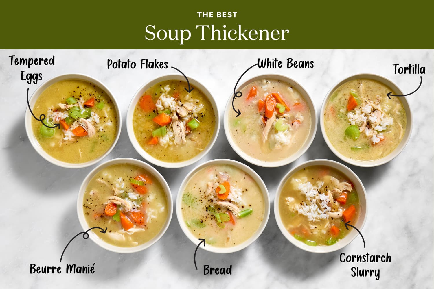 Ich habe 7 Methoden zum Andicken von Suppe getestet, und der Gewinner hat ...
