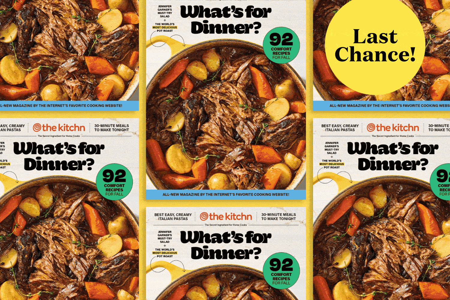 Last Chance! Get a Copy of Our “What’s For Dinner?” Magazine