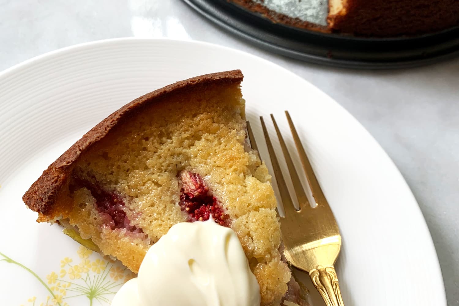 I Tried Ina Garten's Fresh Fig & Ricotta Cake | Kitchn