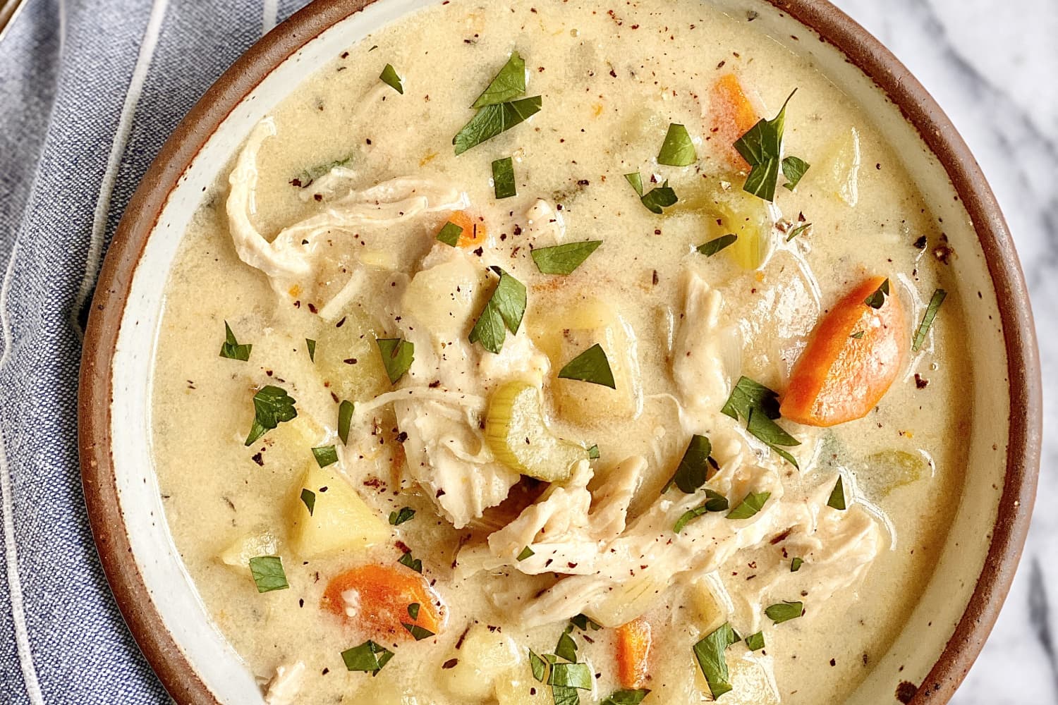 Creamy Chicken Potato Soup Recipe - The Kitchn