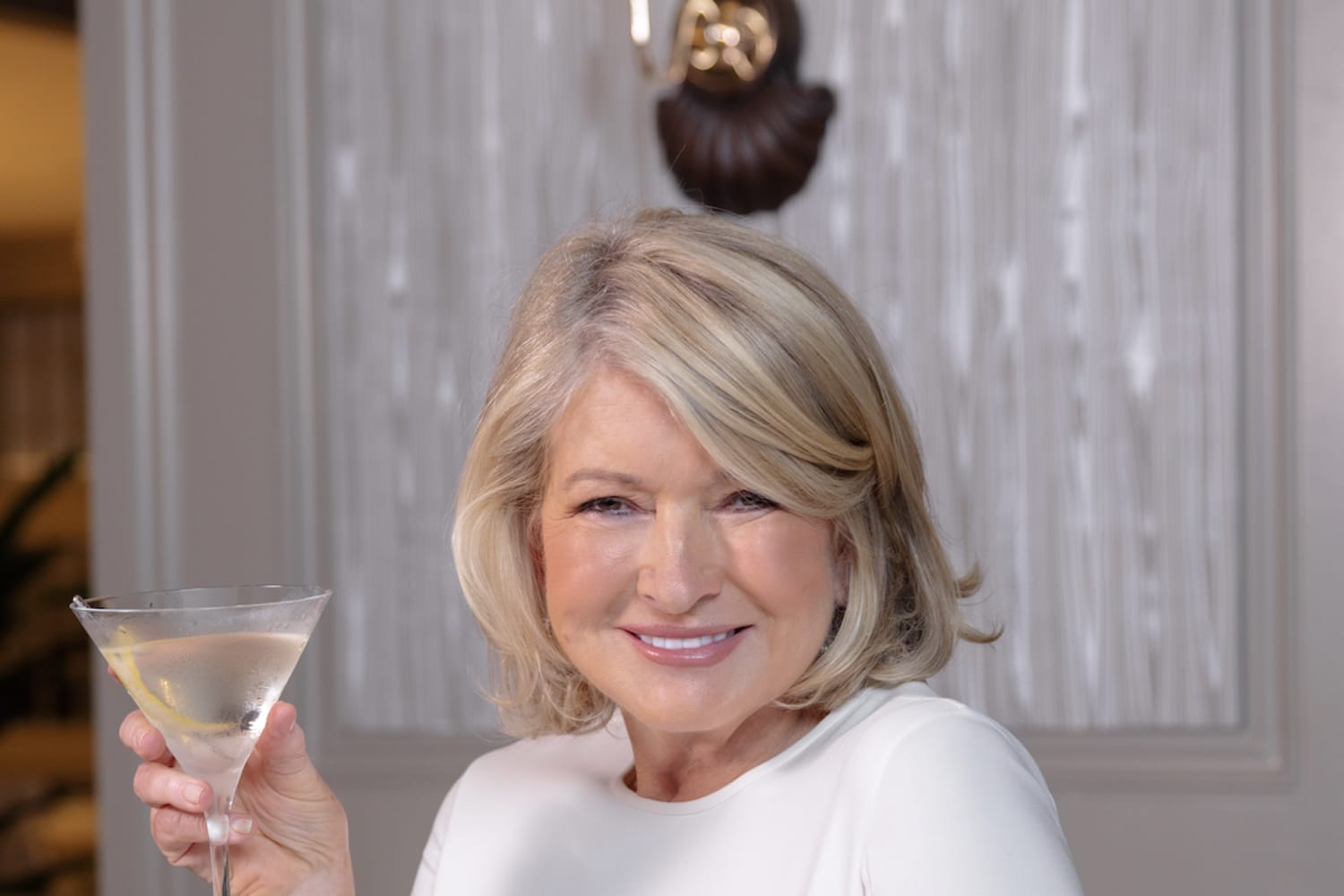 Ich habe Martha Stewarts Signature-Cocktail in ihrem neuen Restaurant ...