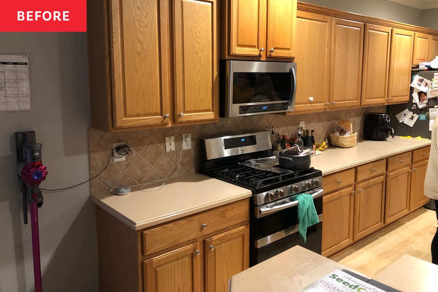 A Circa-2000s Kitchen’s Reno Turns It into a Bright, Airy Dream