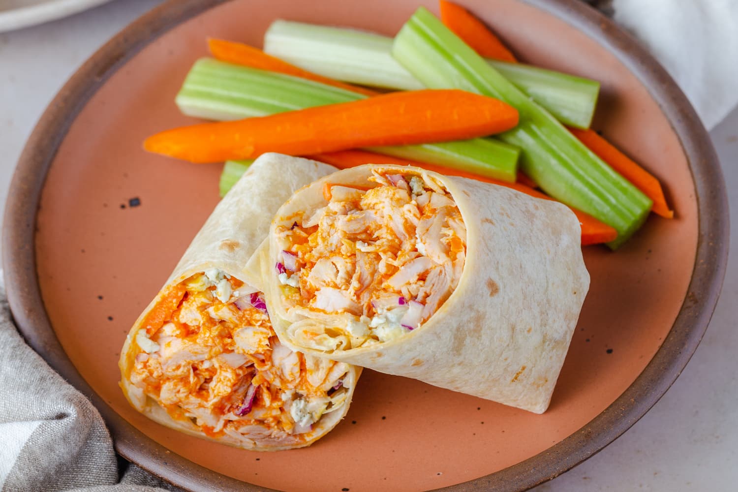 Buffalo Chicken Wraps