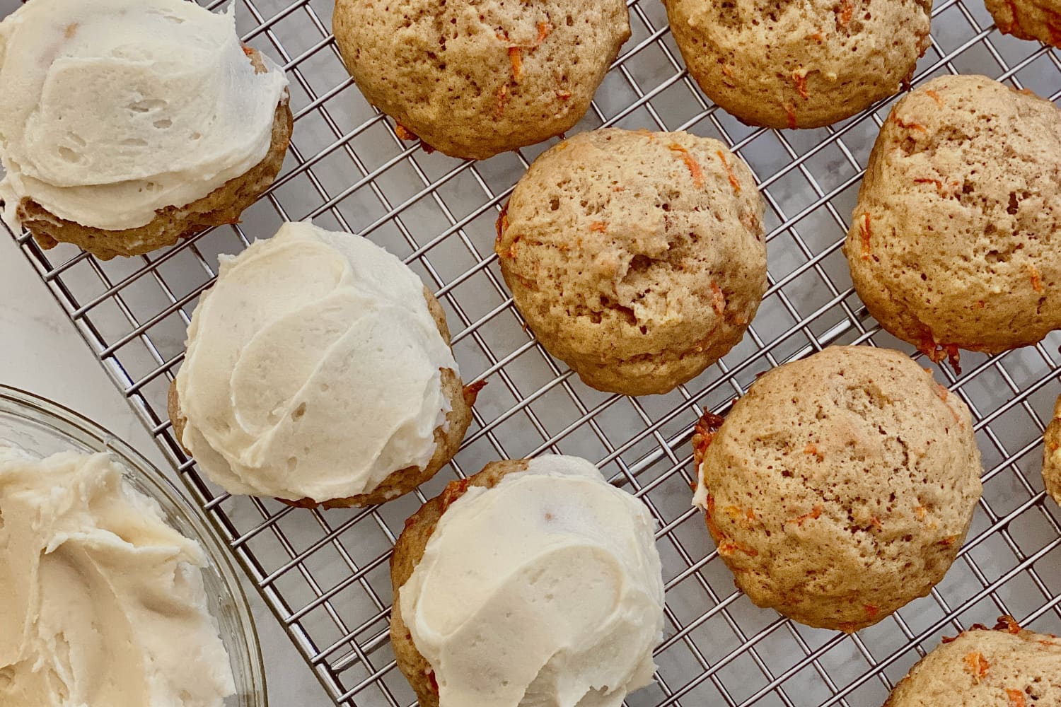 Chewy Carrot Cake Cookies with Cream Cheese Frosting - The Kitchn