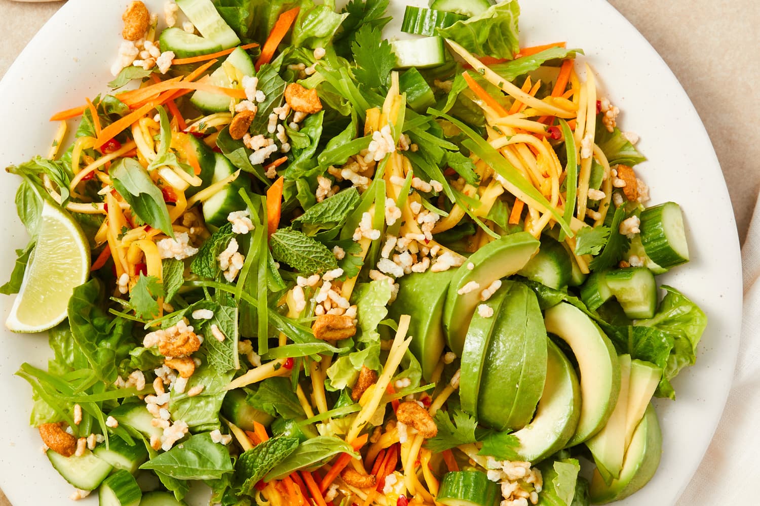 Ich habe Cameron Diaz' ​​Summer Crunch Salad probiert und er ist mein ...
