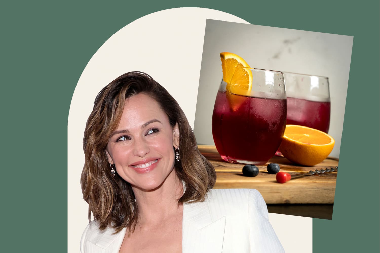 Ich habe Jennifer Garners 2-Zutaten-Blaubeer-Mocktail ausprobiert und ...