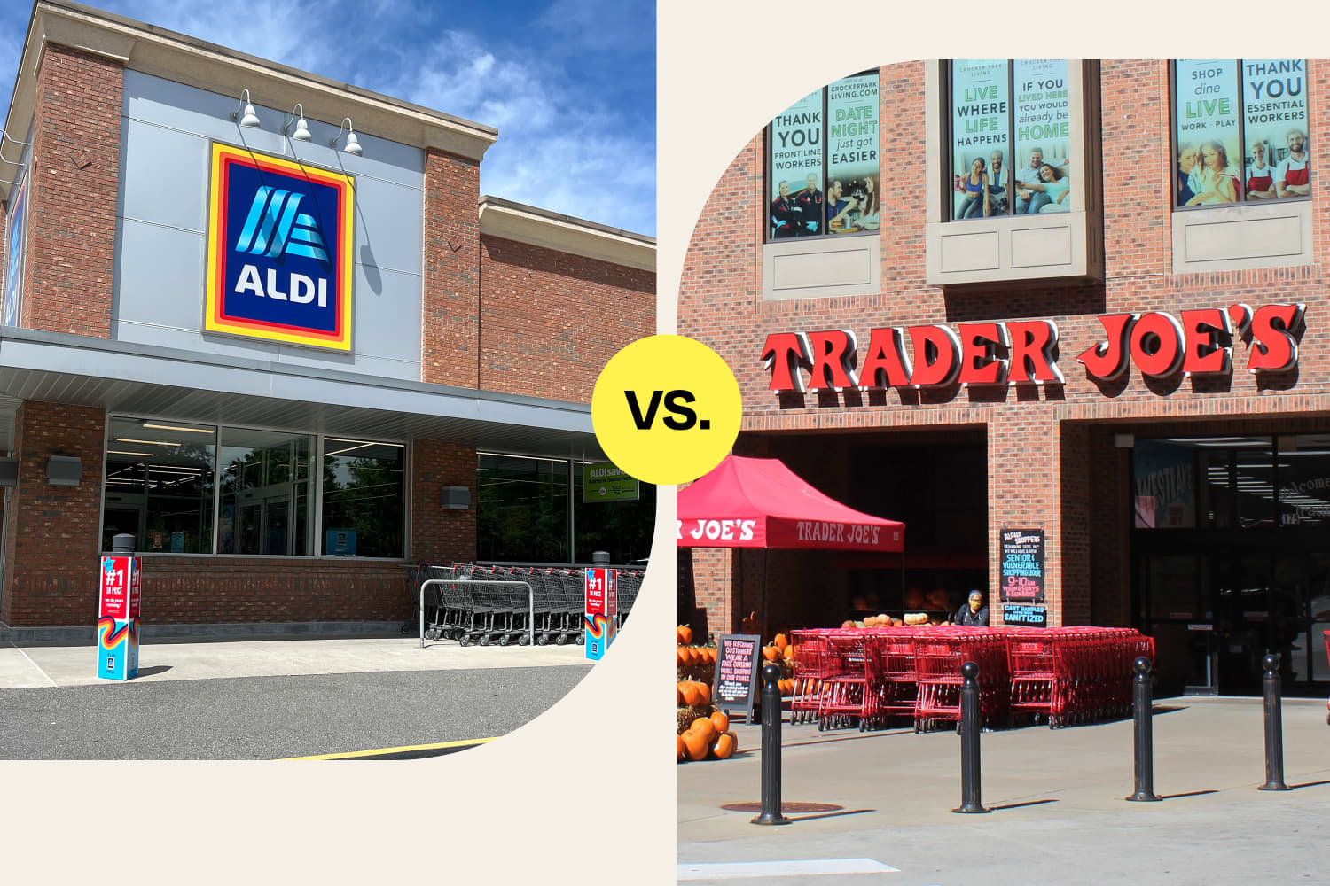 We Compared Prices for a Dozen Items at Aldi Versus Trader Joe’s — And One Is Clearly Cheaper