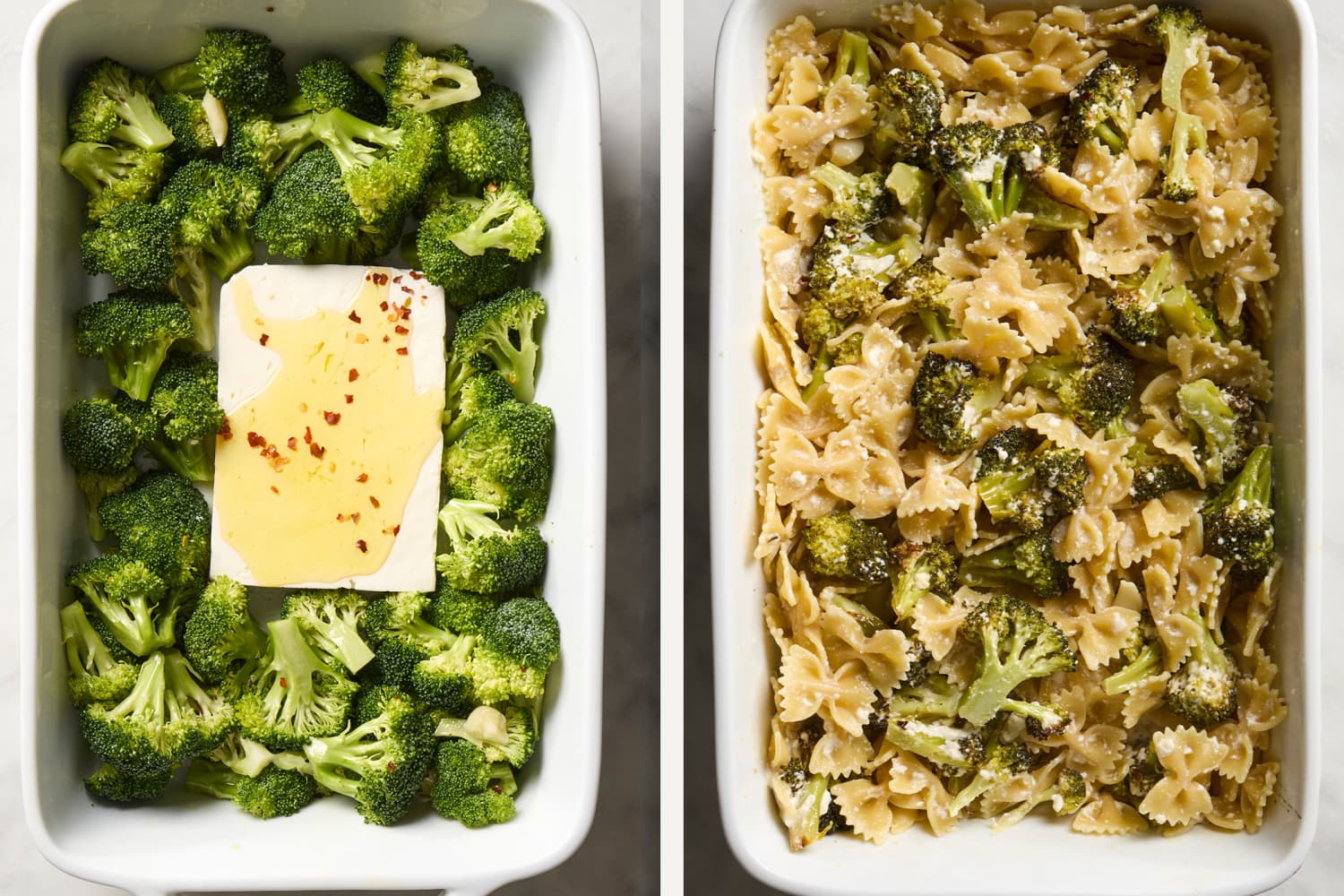 Baked Feta Bowties with Broccoli Recipe The Kitchn