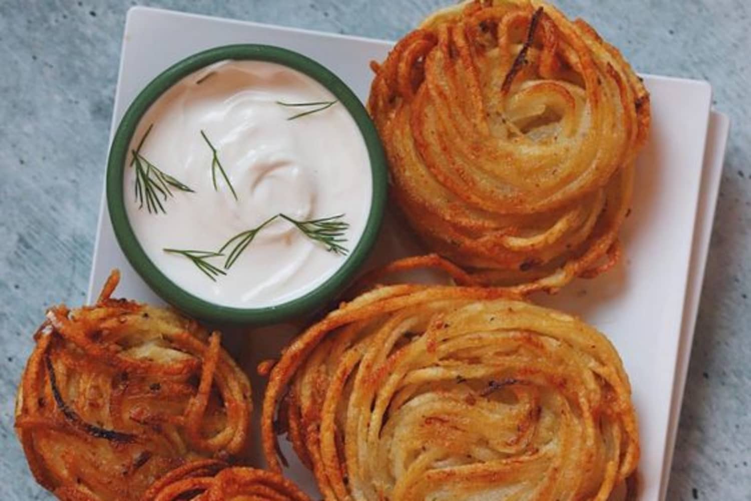 Spiralizer Potato Latkes ⋆ Bites 'N Pieces