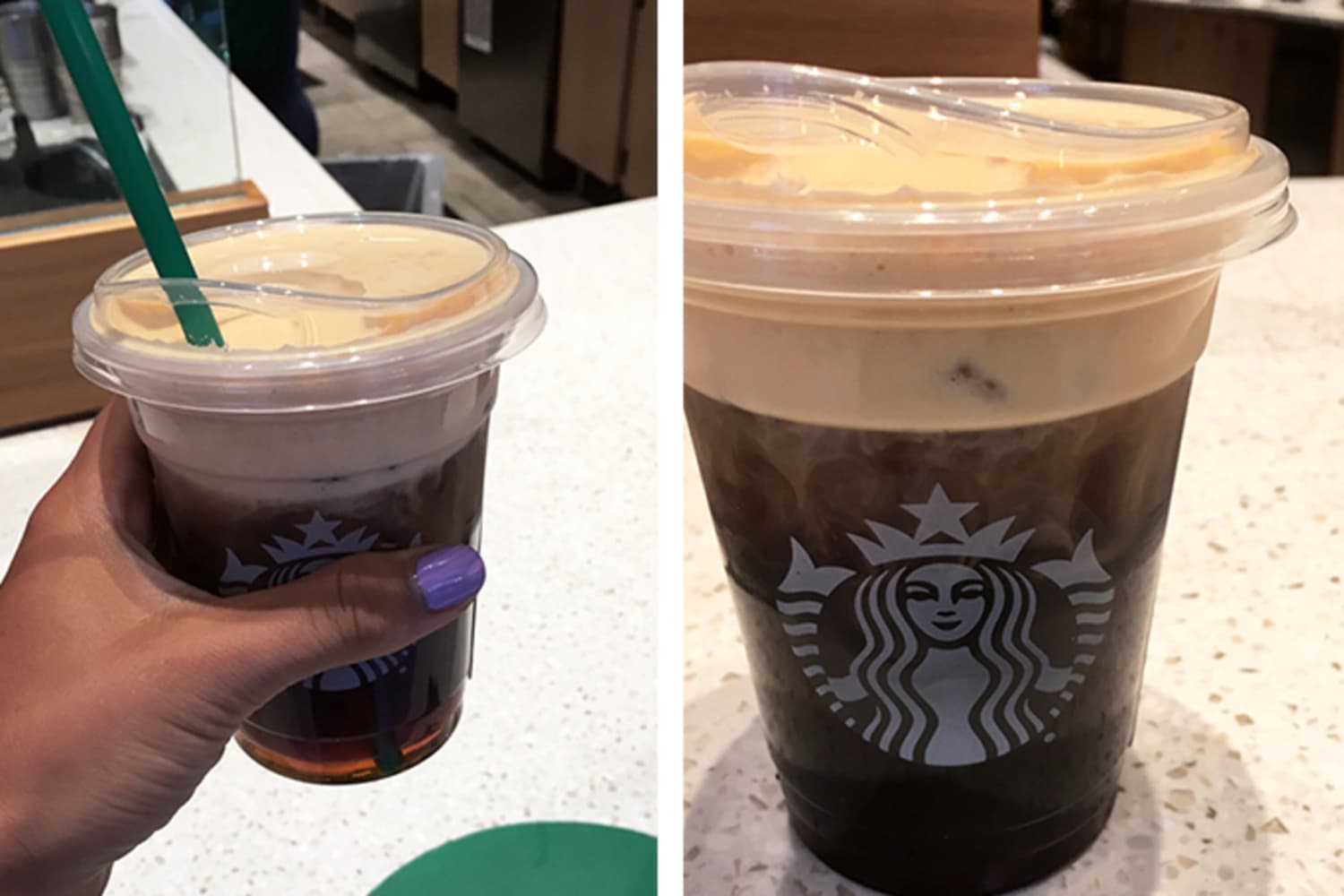 I Tried Starbucks' New Cold Foam Cold Brew And This Is What Happened