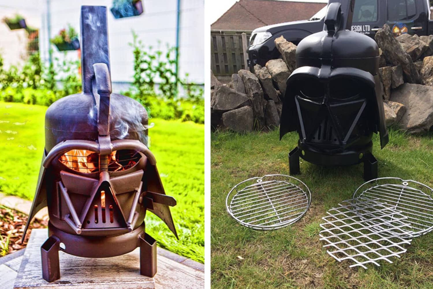 Darth Vader Oven Mitts