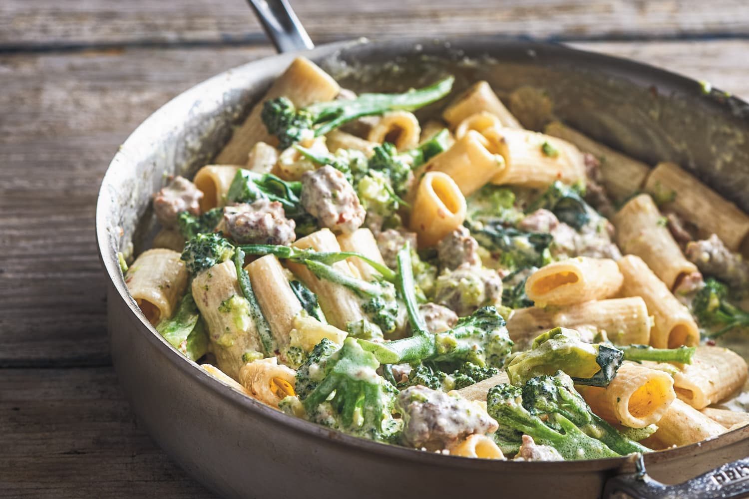 Rigatoni with Broccoli and Sausage
