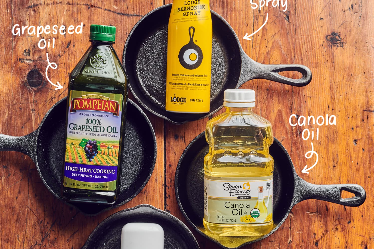 The Best Oil to Season a Cast Iron Pan? Grapeseed Oil. Here's Why