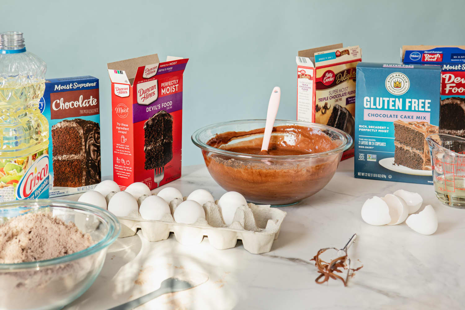 The Best Grocery Store Chocolate Cake Mix Taste Test Kitchn