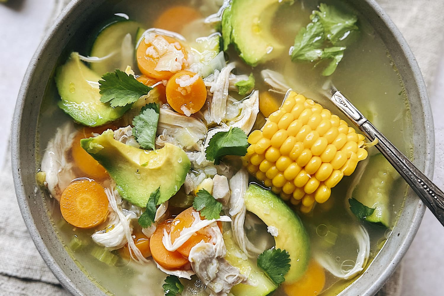 Caldo de pollo