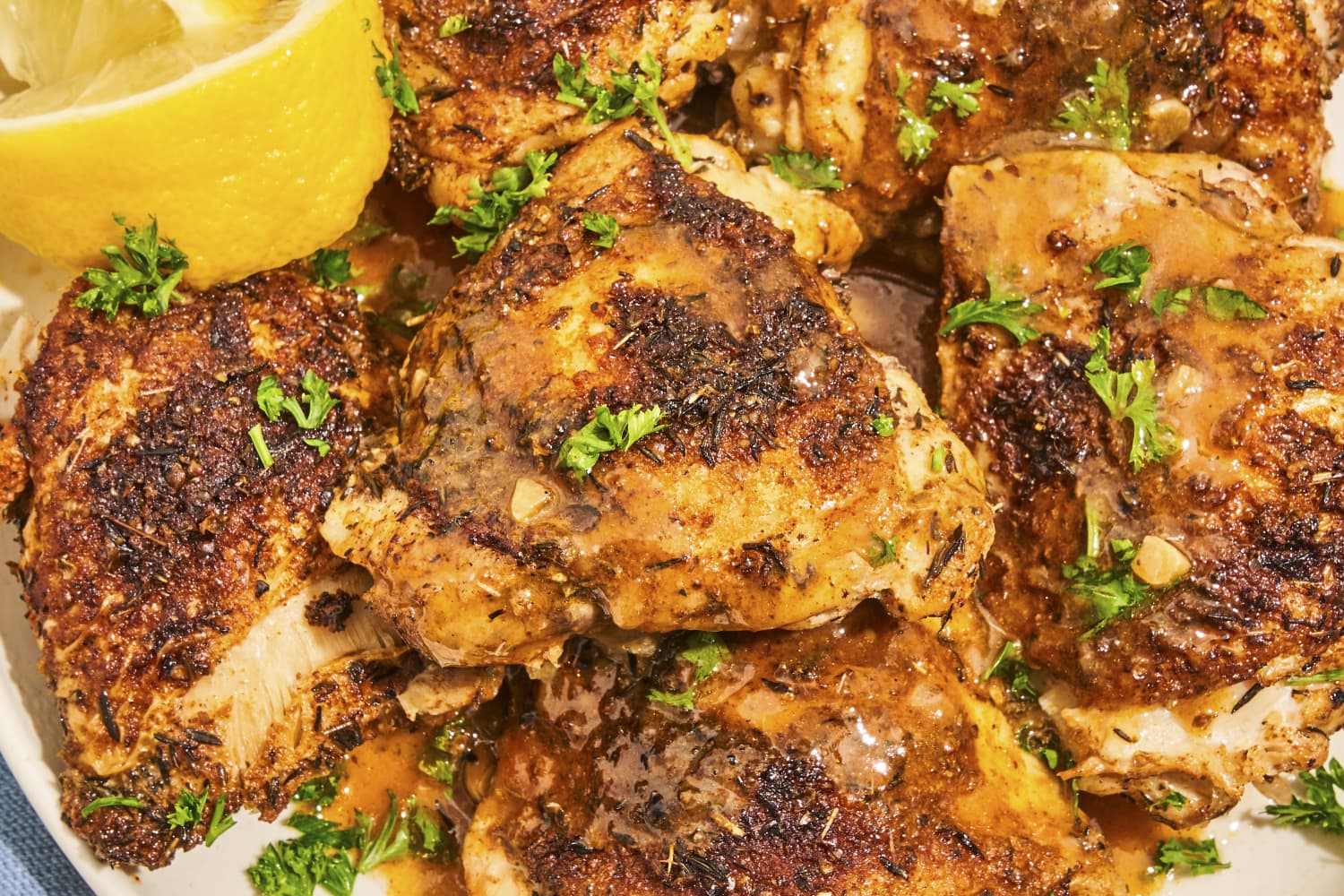 Instant Pot Chicken Thighs with Garlic and Lemon - The Kitchn