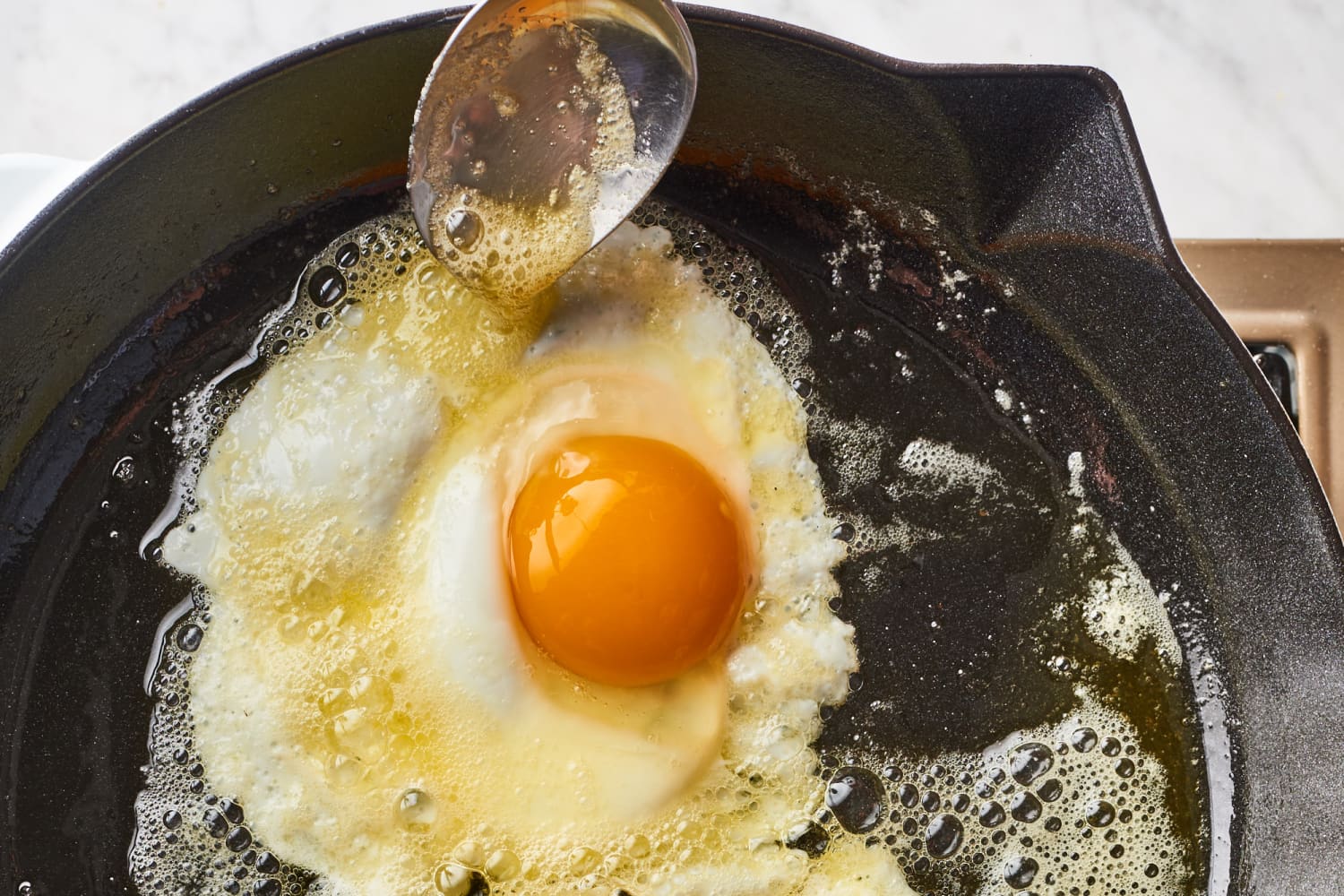 Butter-Basted Eggs | Kitchn