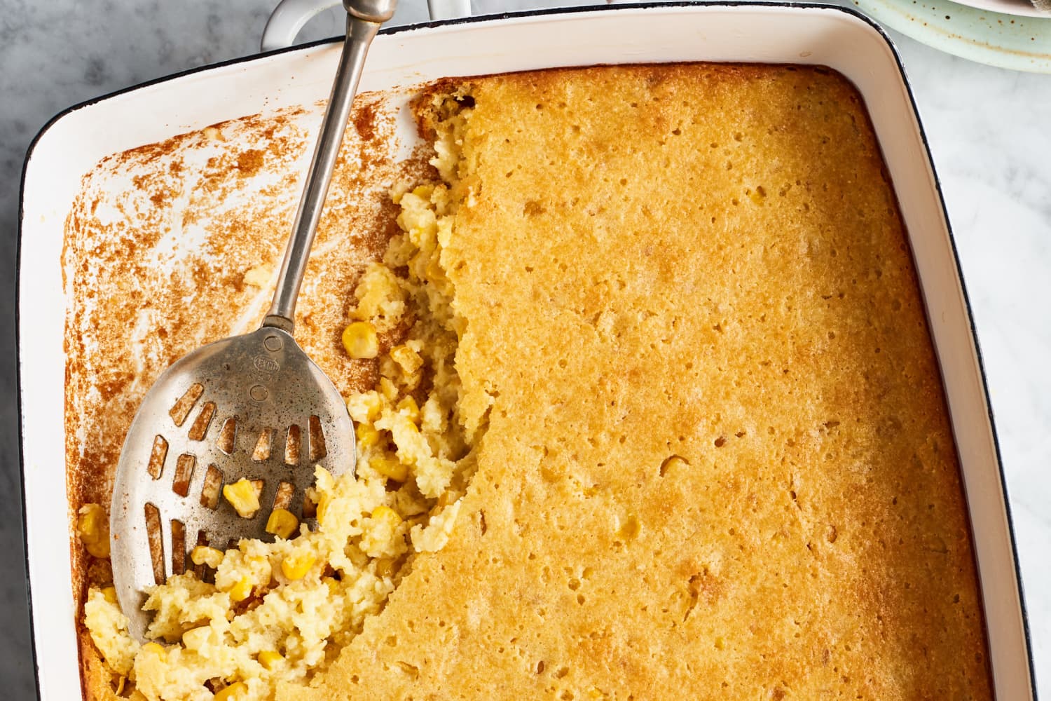 Easiest Ever Corn Casserole Made With Jiffy Kitchn