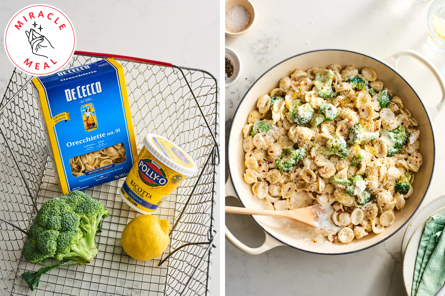 Miracle Meal: Creamy Ricotta Pasta with Broccoli