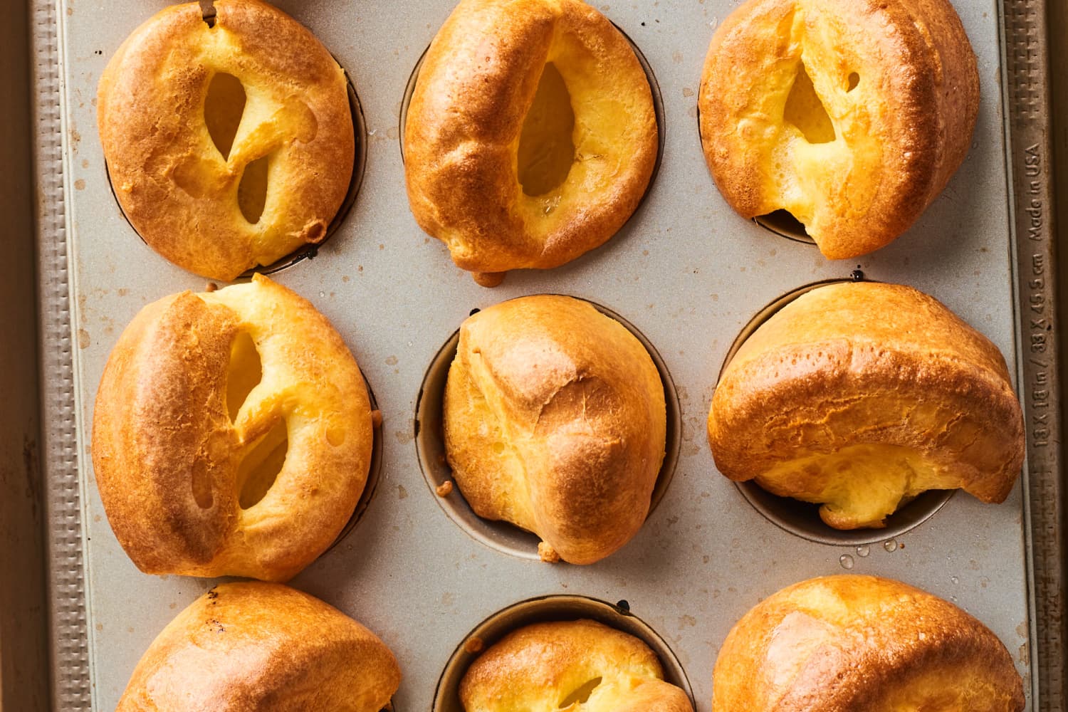 My first ever Yorkshire pudding! Using the same pan I seared the