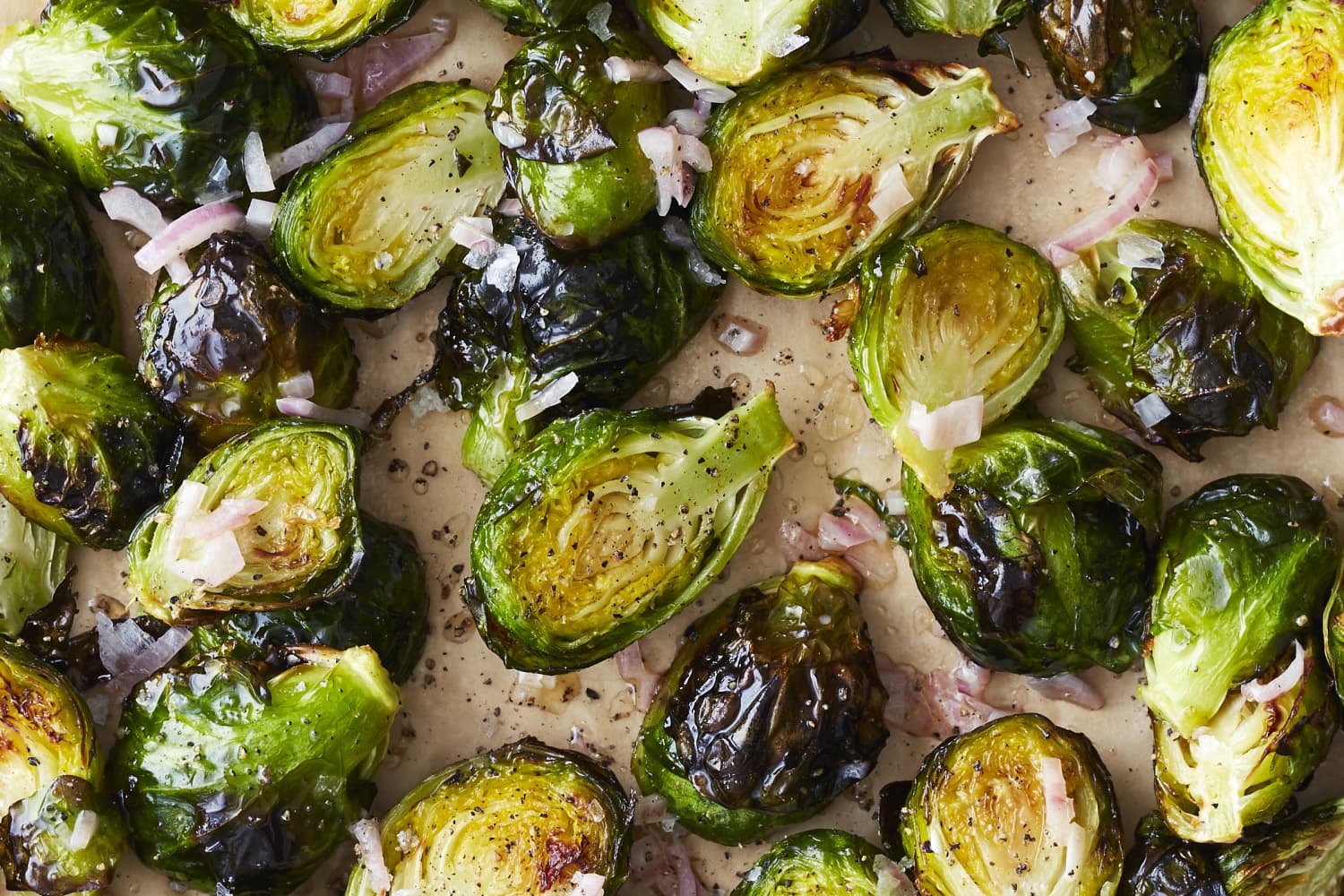 Air Fryer Brussels Sprouts Are Impossibly Crispy