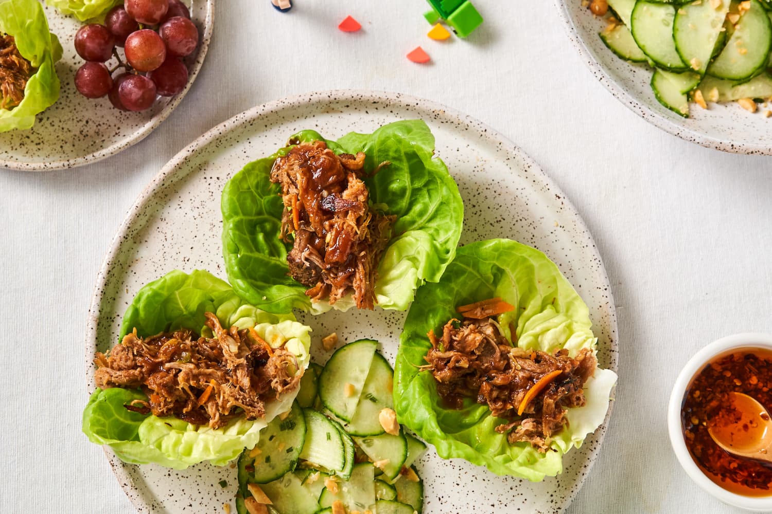 Pulled Pork Lettuce Wraps Are Sweet, Savory, and Refreshing