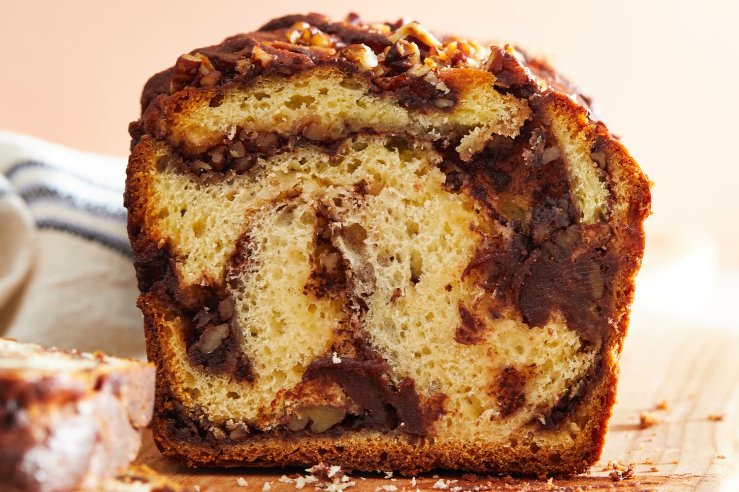 Chocolate Pecan Pie Babka