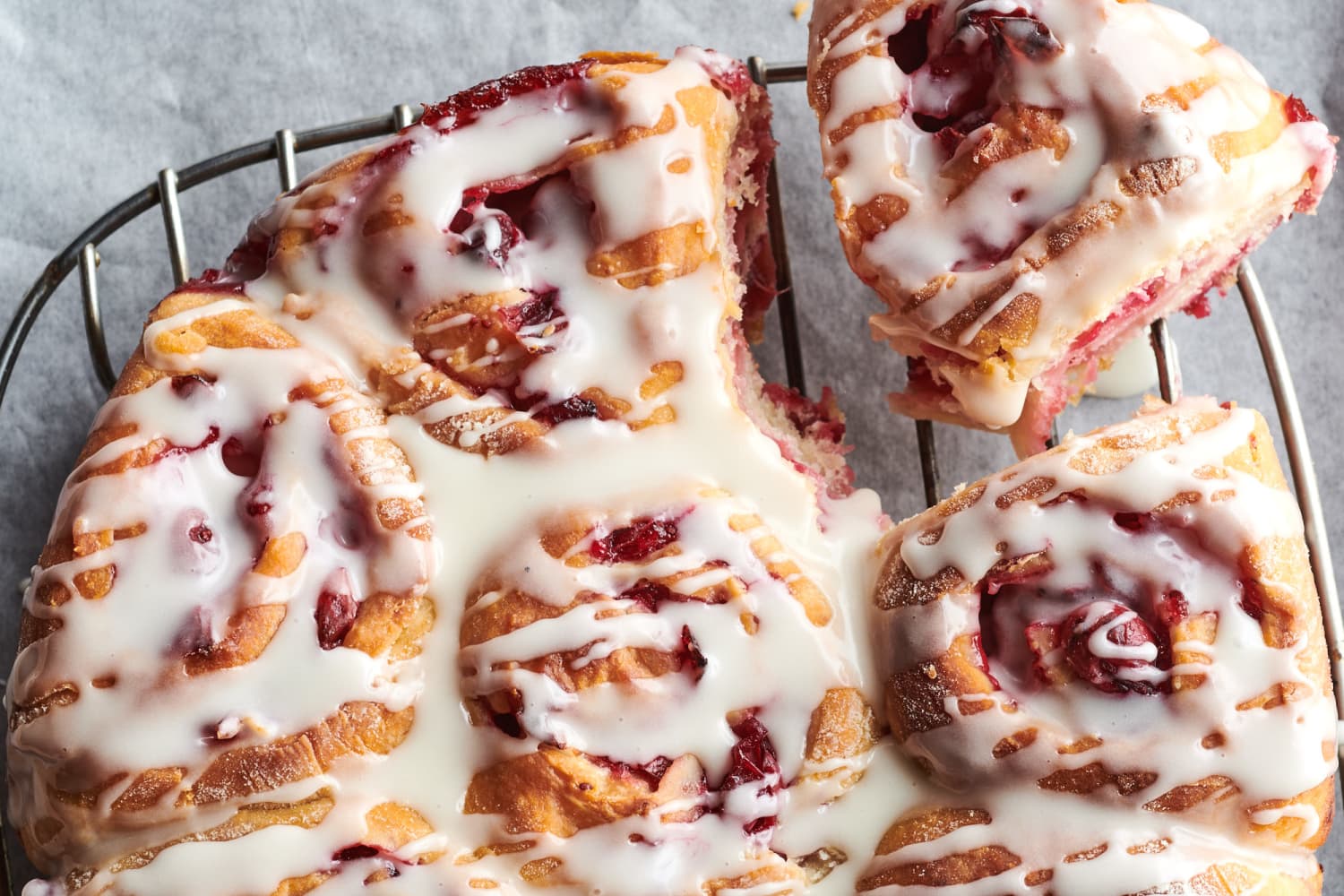 Cranberry Vanilla Morning Buns 