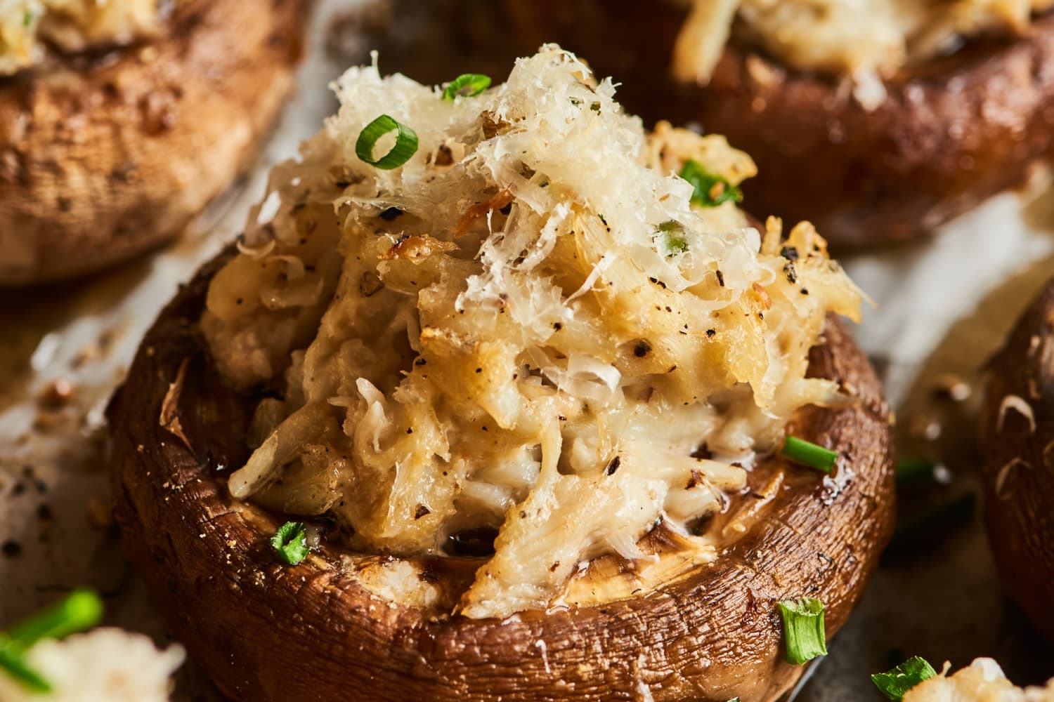 Crab-Stuffed Mushrooms [www.thekitchn.com]