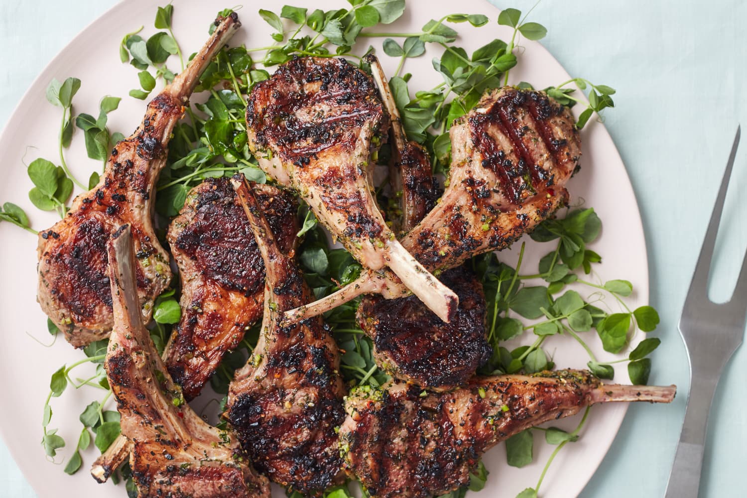 Korean Barbecued Rack of Lamb Recipe