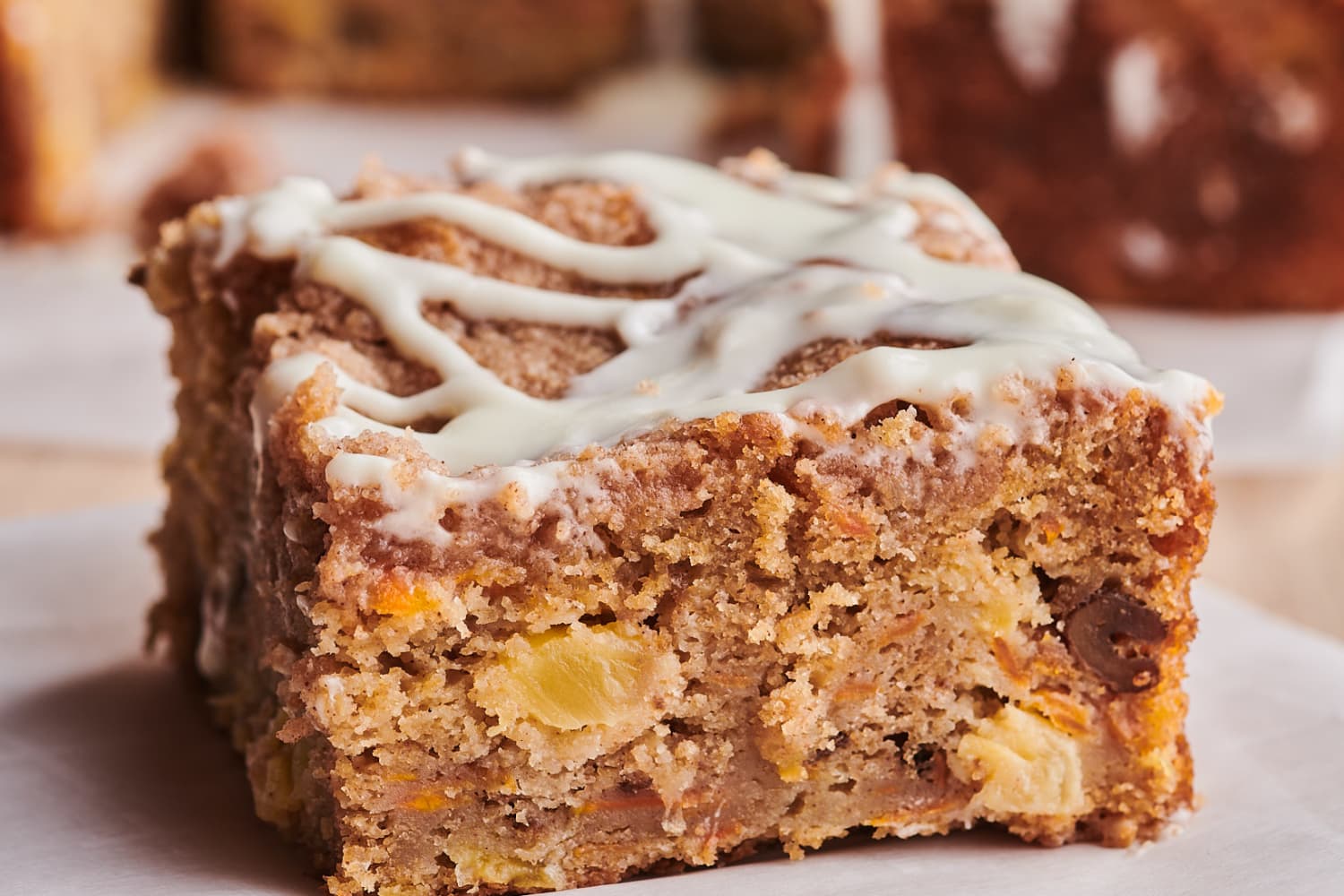 Carrot Cake Coffee Cake with Cream Cheese Glaze The Kitchn