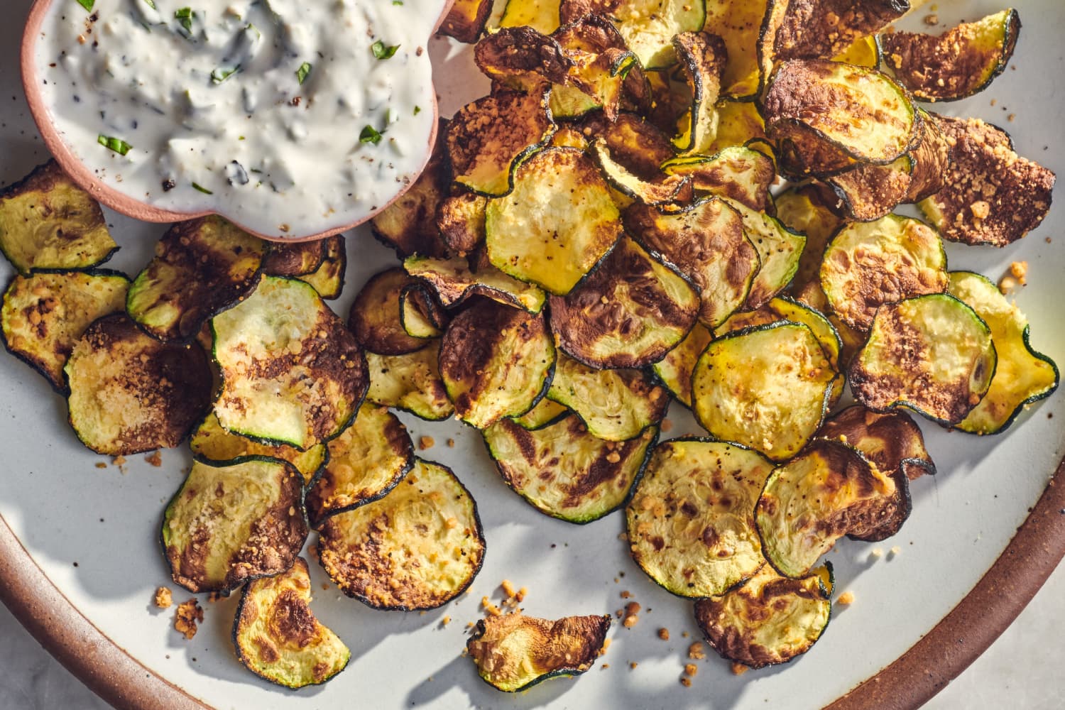 Air-Fryer Zucchini Chips + More Healthy Air-Fryer Recipes
