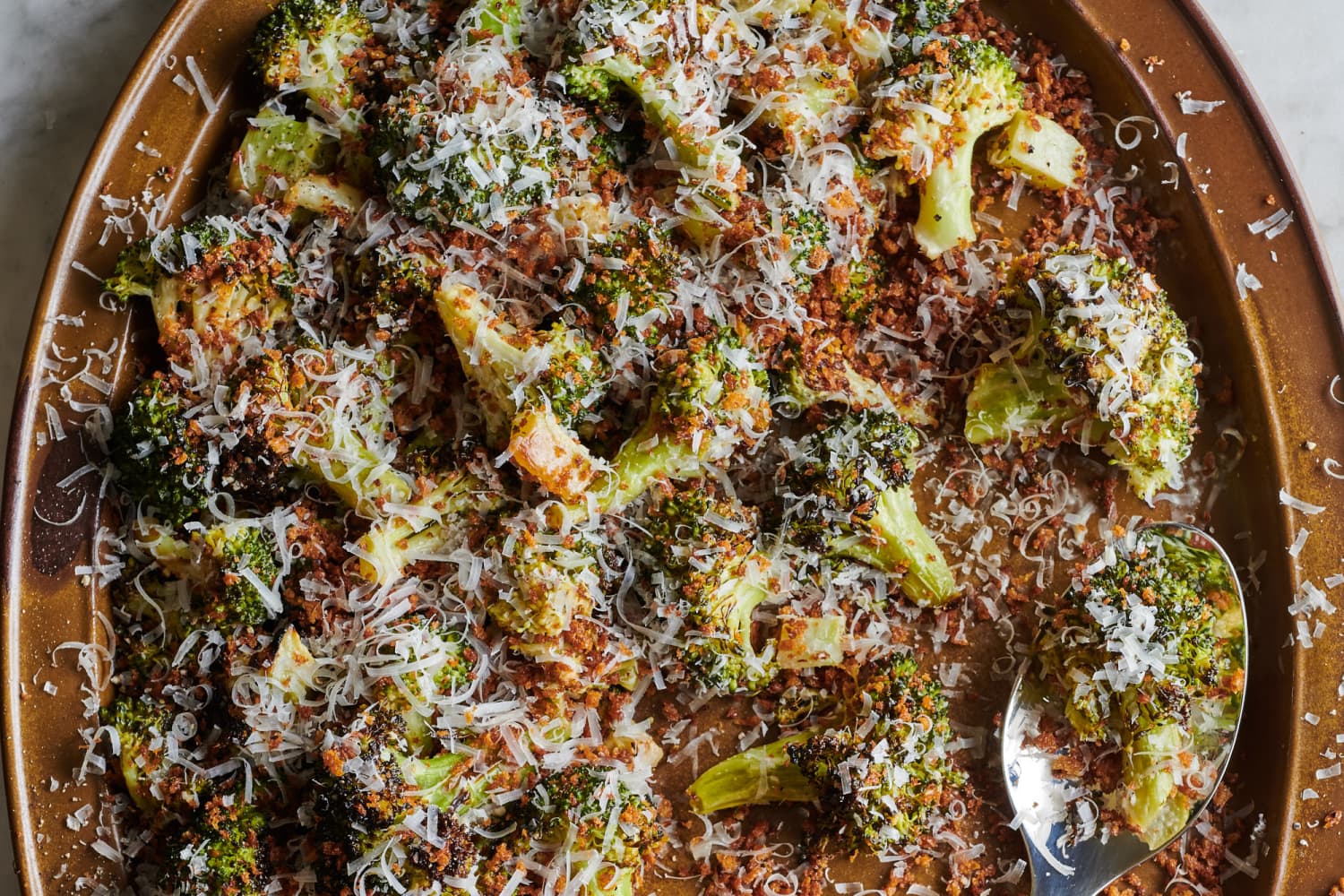 Caesar Roasted Broccoli
