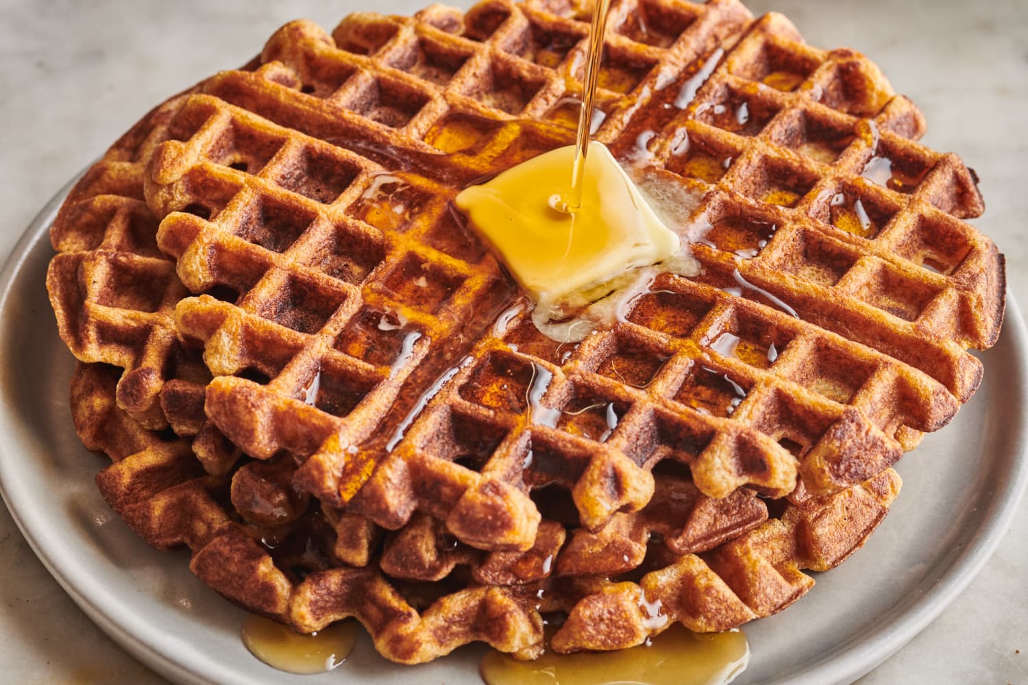 Yam Waffles Recipe