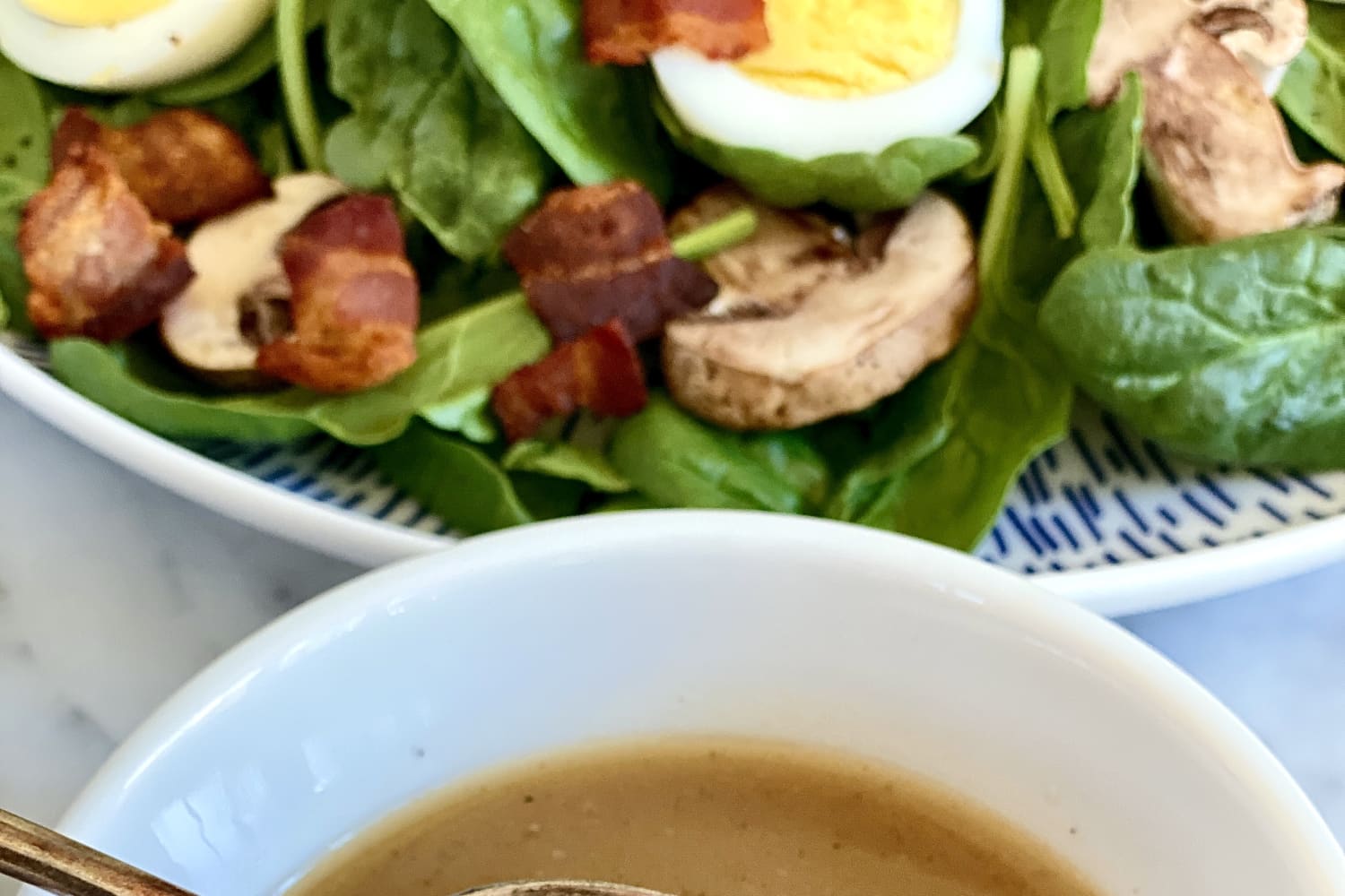Warm Bacon Dressing