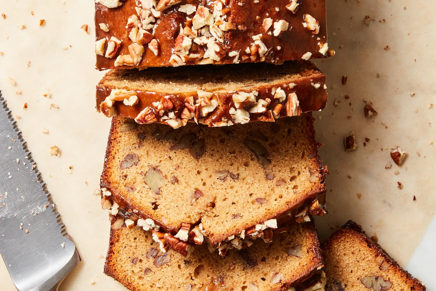Butter Pecan Pound Cake [www.thekitchn.com]