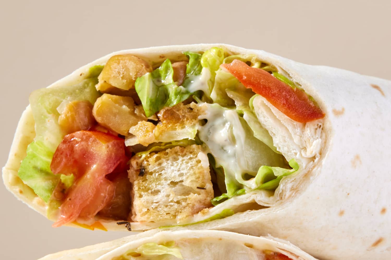 Chicken Caesar Salad Wrap