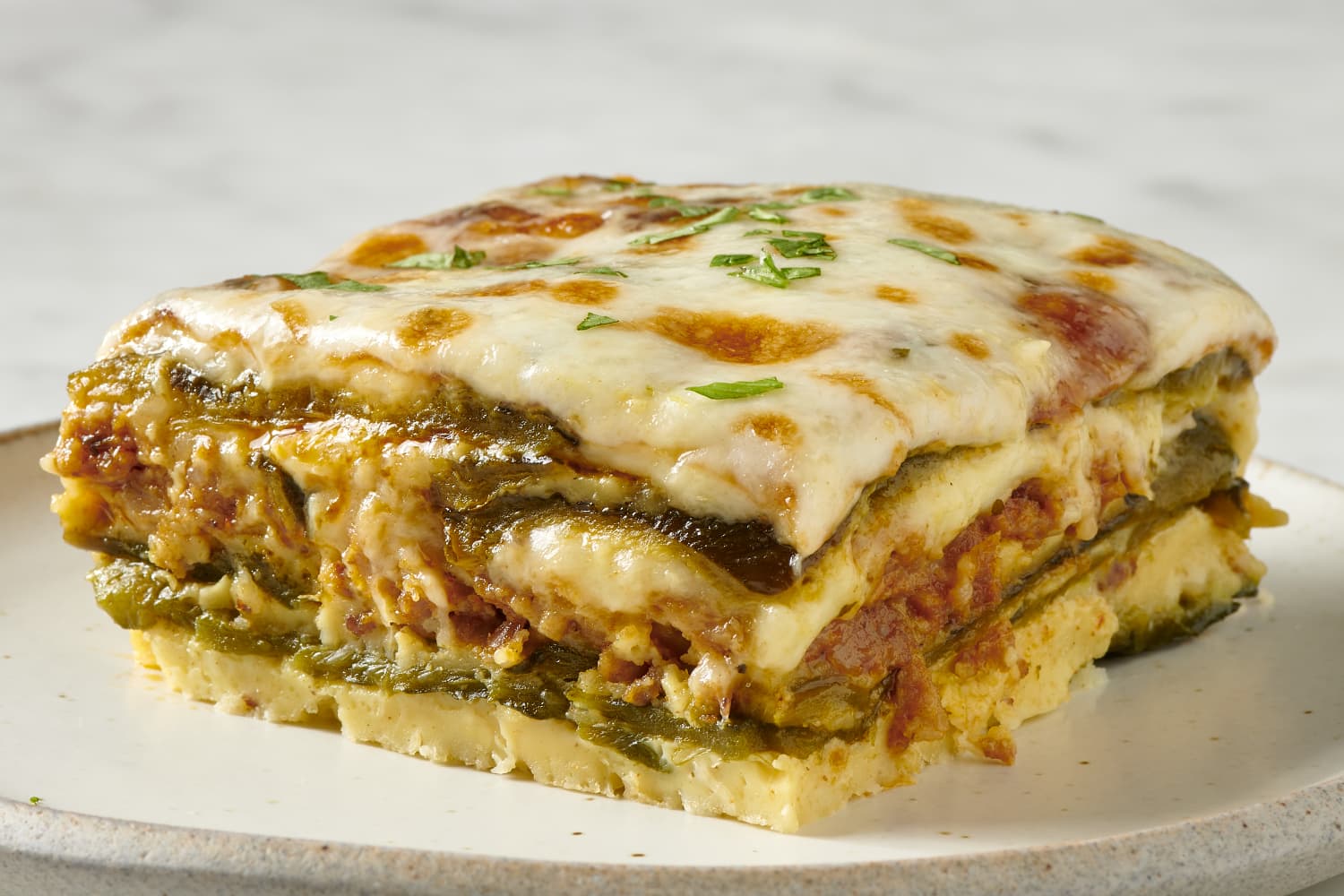 Poblano Chile Relleno Casserole
