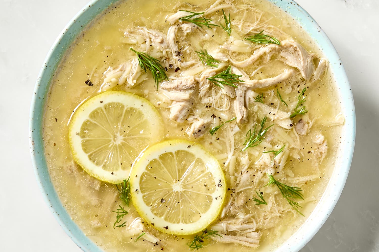Avgolemono (Greek Lemon Chicken Soup)