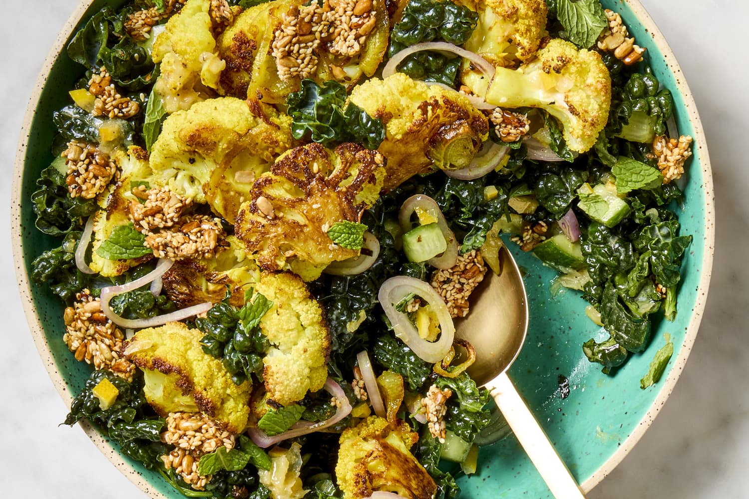 Roasted Cauliflower Salad Recipe (Make-Ahead Lunch!) | The Kitchn