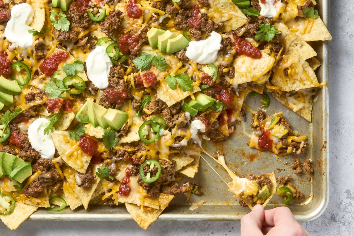 Easy Beef Nachos
