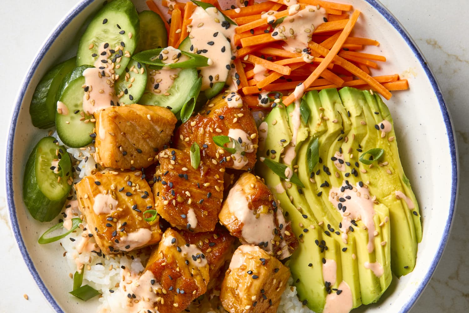Salmon Bowls [www.thekitchn.com]