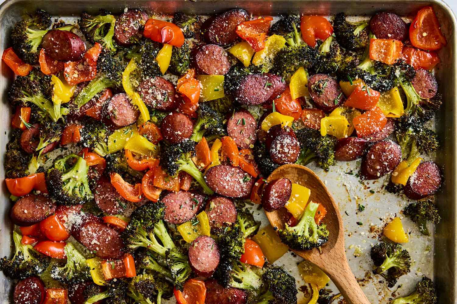Sheet Pan Sausage and Vegetables