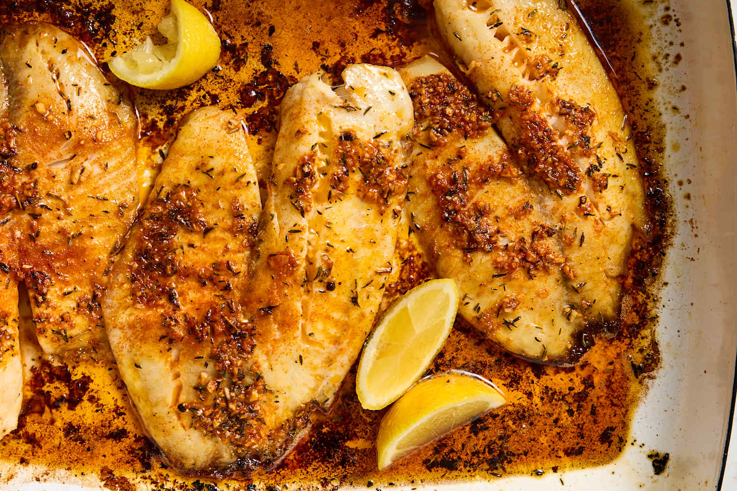 Baked Lemon Garlic Butter Tilapia